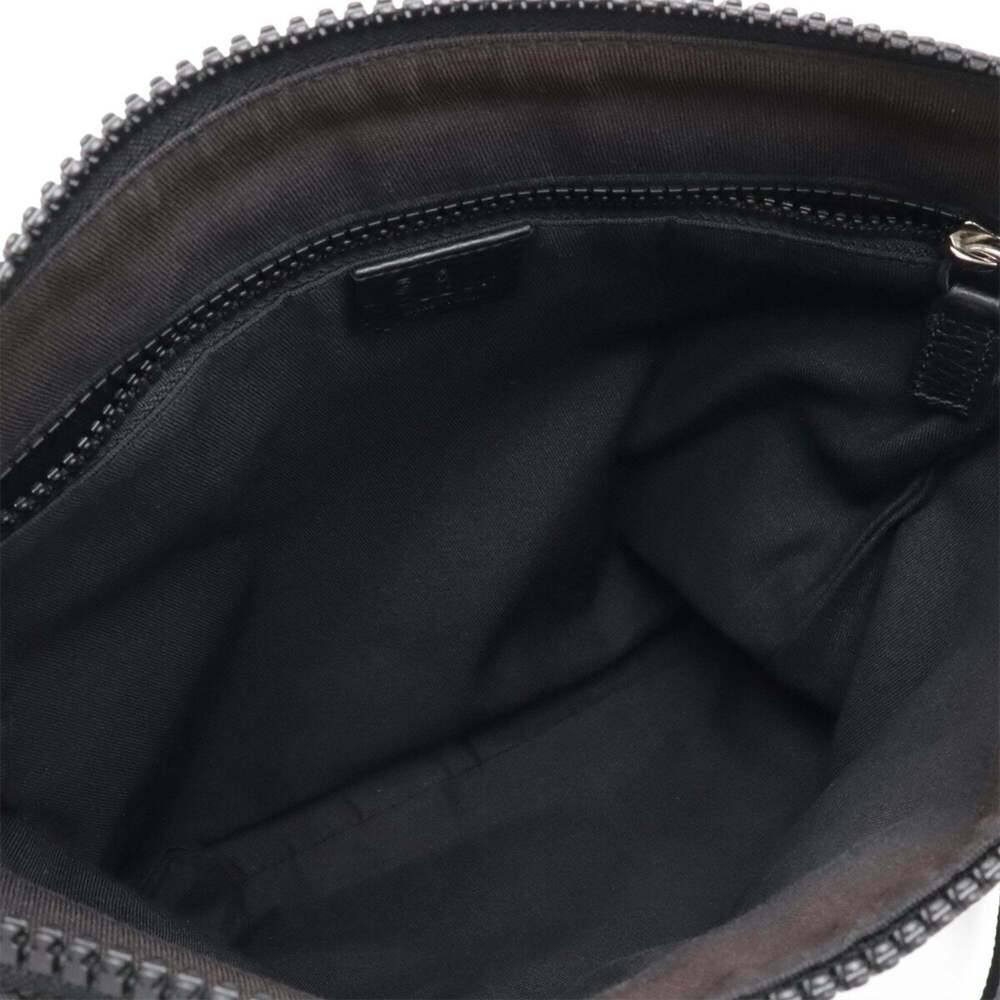 GUCCI Black Leather Shoulder Bag - Picture 8 of 10